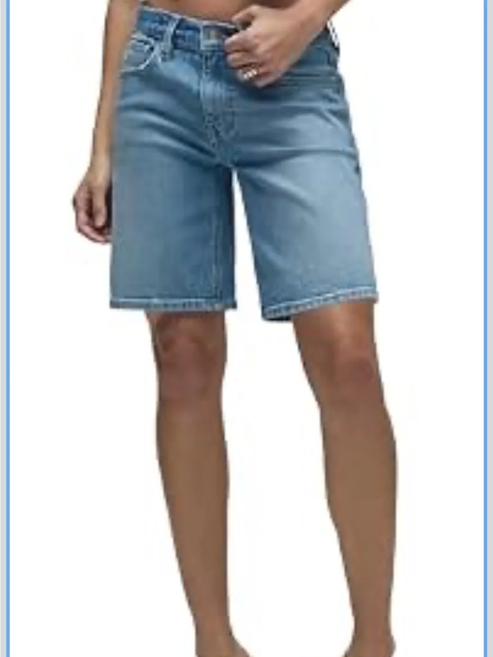 NWT Hudson London Low-Rise Long Short